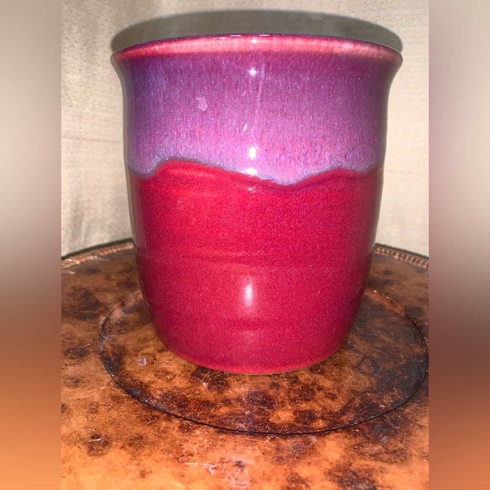 Just Cuz Texas Pottery Vase Vintage